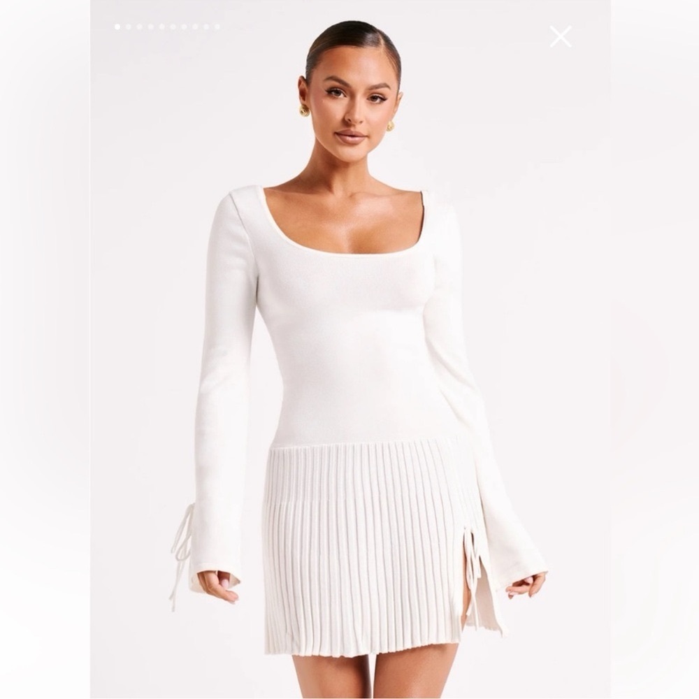 NWT Meshki Long Sleeve Knit Dress
